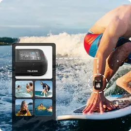 TELESIN Bluetooth Remote V2 für GoPro Hero 13/12/11/10/9/8/MAX Fernbedienung
