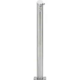 vidaXL Garten-Wassersäule 95 cm silber