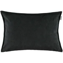 Musterring Dekokissen Cord 38 x 58 cm Schwarz