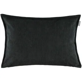 Musterring Dekokissen Cord 38 x 58 cm Schwarz