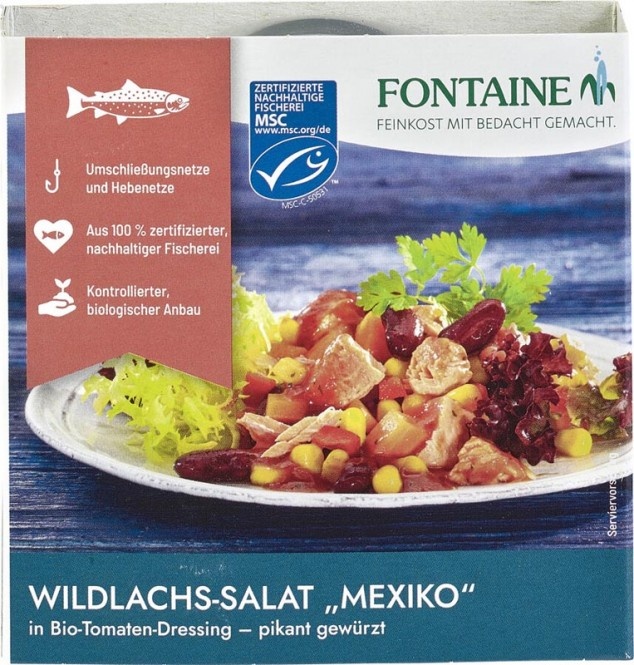 Fontaine Wildlachs-Salat Mexiko
