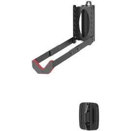 Maclean Brackets Fahrrad-Wandhalterung schwarz