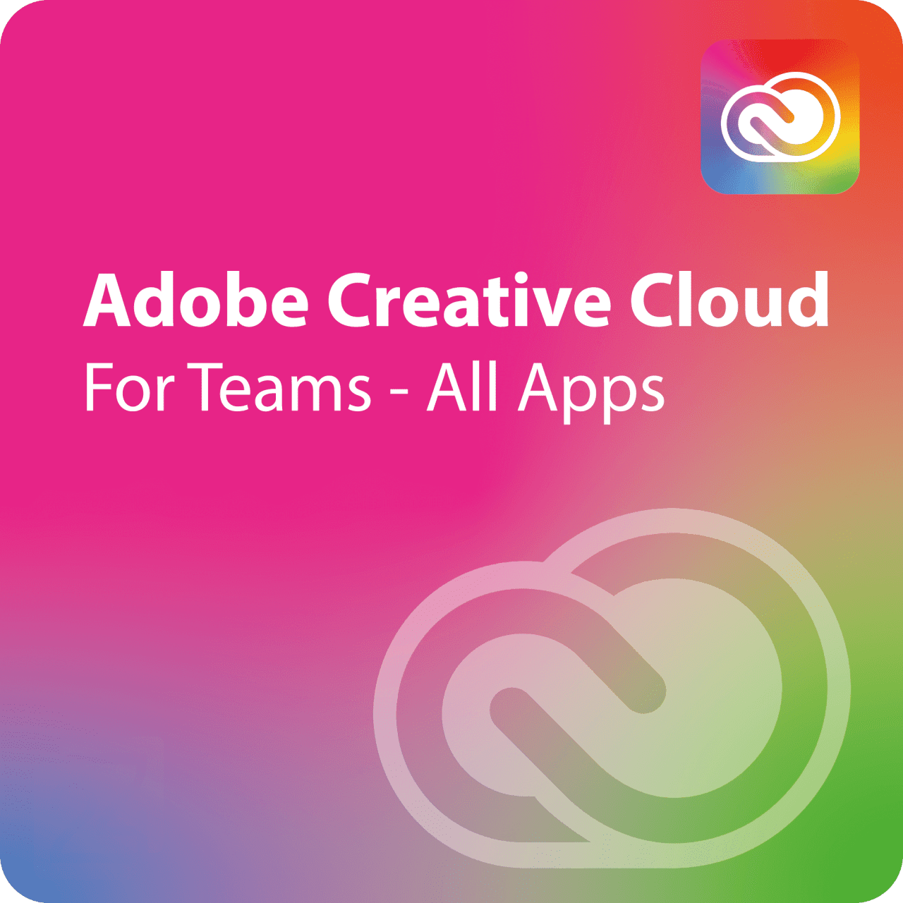 Adobe Creative Cloud for Teams All Apps