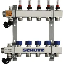 Buderus Schütz Edelstahl-Verteiler Komfort 90-3 5 Heizkreise, 320 mm Nr. 3053413 -...