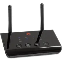 FeinTech ABT00102 Bluetooth 5.0 Audio Sender Empfänger aptX HD Low Latency Toslink SPDIF Bypass Konverter, schwarz