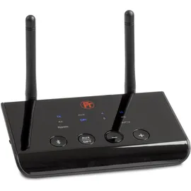 FeinTech ABT00102 Bluetooth 5.0 Audio Sender Empfänger aptX HD Low Latency Toslink SPDIF Bypass Konverter, schwarz