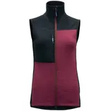 Devold Nibba Pro Merino Wollweste ink beetroot- M