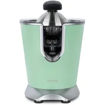 h.koenig AGR88 Elektrische Zitruspresse 160W, Hebel und Filter aus Edelstahl, Anti-Tropf-System, BPA-frei, spülmaschinenfeste Teile, Pastellgrün