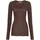seamless basic Funktionstop SEAMLESS BASIC "Seamless Basic Top Cotton", Damen, Gr. L/XL, java, Obermaterial: 100% Baumwolle, Tops
