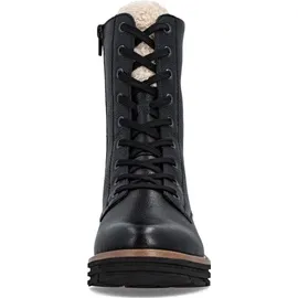 REMONTE Schnürstiefeletten in Schwarz | Gr.: 43 EU