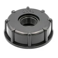 Voxtrade IBC Adapter Deckel 3/4 Zoll grau