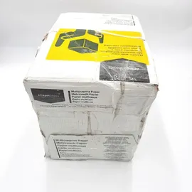 Amazon Basics Druckerpapier, DIN A4, 80 g/m2, 2500 Stück, 5 Packungen mit 500, Weiß