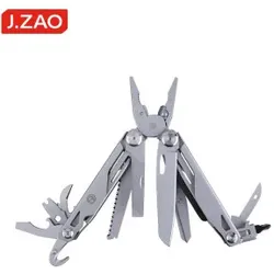 J.Zao Outdoor-Tool Zange Multifunktionsmesser Zangen Schraubenschlüssel Taschenmesser Taktische Zange