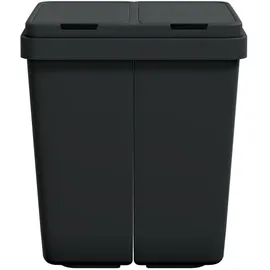 deluke Mülleimer 50 l Grau