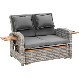 Greemotion Bahia Tobago Rattan-Lounge grau