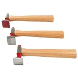KS Tools Karosserie-Ausbeulhammer-Satz, 3-teilig