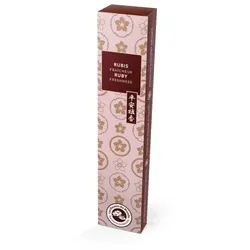 Aromandise japanische Räucherstäbchen - Rubin, rauchfrei (40St)