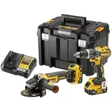 DeWalt DCK2016T2T 54V XR FlexVolt Kombopack Akku-Maschinenset inkl. Koffer + 2 Akkus 2.0/6.0Ah