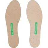 INTERSPORT Einlegesohle Memory Foam Leder, Größe 36 in Braun/Grün/Schwarz Braun/Grün/Schwarz
