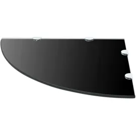 vidaXL Eckregal 2 Stk. 45 x 45 x 0 cm Schwarz