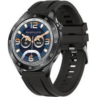 Militär Smartwatch Herren, 1.43''AMOLED Display Smart Watch mit Telefonfunktion, 123 Sportmodi Fitnessuhr mit Herzfrequenz SpO2 Schlafmonitor Schrittzähler, IP68 Wasserdicht Sportuhr für Android iOS
