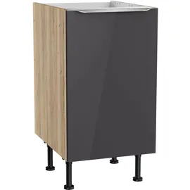 OPTIFIT Spülenschrank Linus984 58,1 x 45 x 87 cm Grau