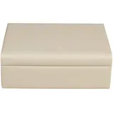 Windrose Merino Schmuckkasten 30.5 cm beige