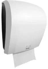 KATRIN System Handtuchrollenspender XL, weiß 40735 , Maße (B x H x L): 28 x 40 x 22,8 cm