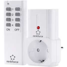 Renkforce Steckdosen-Set 2teilig Innenbereich 2000 W
