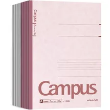 KOKUYO 10 B?cher eingestellt Roh-3AX10 30 St?ck Campus Anhang Nr. 6 Halb B5 einer gezogenen Linie (Japan-Import)