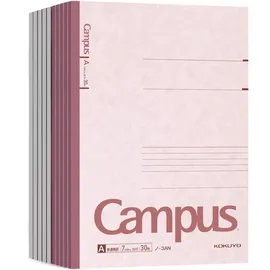 KOKUYO 10 B?cher eingestellt Roh-3AX10 30 St?ck Campus Anhang Nr. 6 Halb B5 einer gezogenen Linie (Japan-Import)