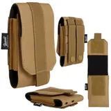 Brandit Textil Brandit Molle Phone Pouch Medium braun für Männer
