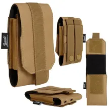 Brandit Textil Brandit Molle Phone Pouch Medium braun für Männer