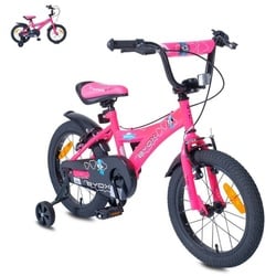 Byox Kinderfahrrad Kinderfahrrad 16 Zoll Devil, 1 Gang 1 Gang, keine rosa