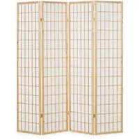 Homestyle4u Paravent Braun, 176x175 | Gr.: onesize