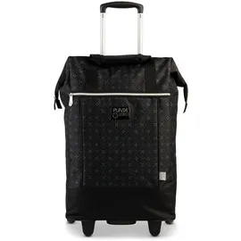 Punta Big Wheel Einkaufstrolley schwarz 62 cm