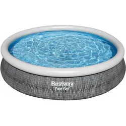 Lay-Z-Spa Bestway Fast Set 57445, Gerahmter/aufblasbarer Pool, Kind & Erwachsene