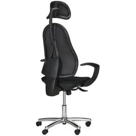 home worx Bürodrehstuhl ¦ schwarz ¦ Maße (cm): B: 64 H: 103 T: 64.0