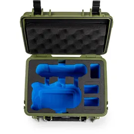 B&W International Transportkoffer wasserdicht 2000 bronze/grün für DJI Mini 5 Pro/Lito 1/Lito X1