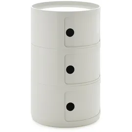 Kartell Componibili New Big Beistelltisch 69,5 x 42 x 42 cm Weiß