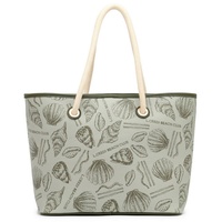 L.Credi Kezia Shopper Tasche 43 cm khaki