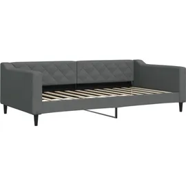 vidaXL Tagesbett 100 x 200 cm Dunkelgrau
