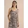 Cecil Maxikleid Paisleymuster Braun 46