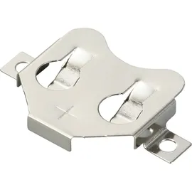 TRU Components Tc-13220728 Knopfzellenhalter 1x Cr 2016, Cr 2020, Cr 2025, Cr 2032 Federkontakt (l x