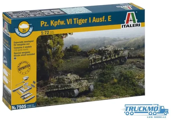 Italeri Panzerkampfwagen VI Tiger I Ausführung E 7505