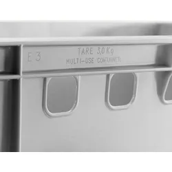 Eurofleischkiste grau E1 / E2 / E3 E3 Grau 1 Stück