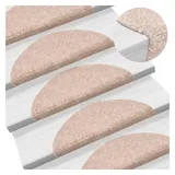 vidaXL Stufenmatte 56 x 17 cm Braun
