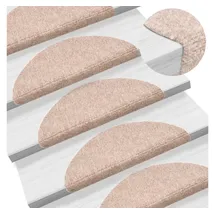 vidaXL Stufenmatte 56 x 17 cm Braun