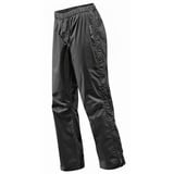 Vaude Damen Fluid Full-Zip Pants S/S Regenhose, schwarz)