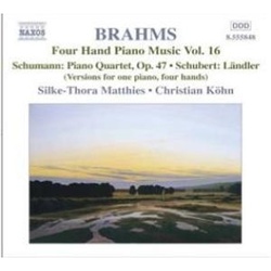 Vierhändige Klaviermusik Vol.16 - Silke-Thora Matthies  Christian Köhn  Silke-Thora Matthies  Silke-Thora Matthies  Christian Kohn. (CD)